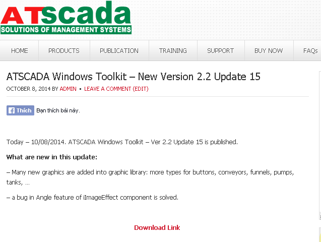 ATSCADA Windows Toolkit - New Version 2.2 Update 15