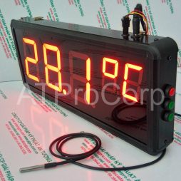 TEMPERATURE LED DISPLAY MODEL AT-TMT-L