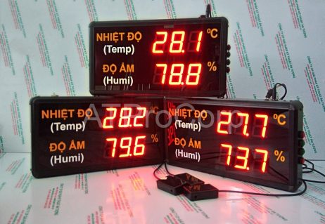 temperature humidity led display AT-THMT-S