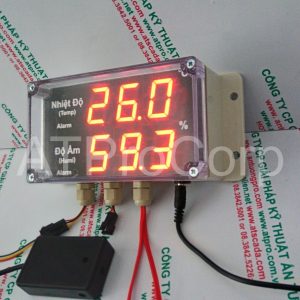 TEMPERATURE AND HUMIDITY MONITORING CONTROLLER (MODEL: AT-THMS 3.1)