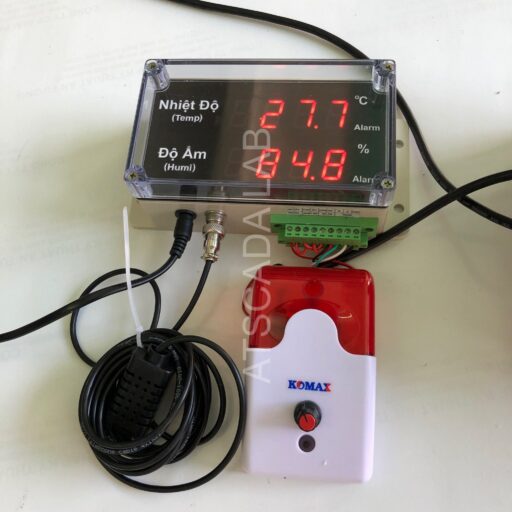 temp-humi-panel-in-environmental-monitoring-system