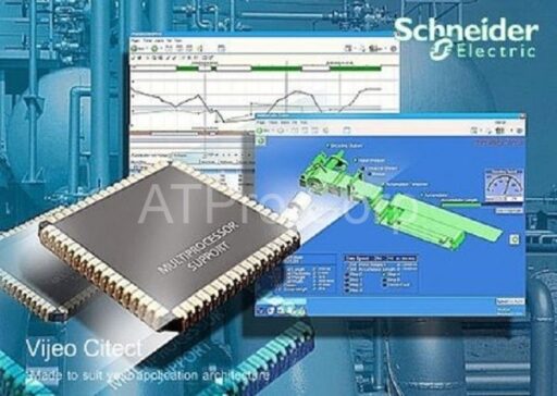 Vijeo Citect SCADA software interface showing industrial automation monitoring and control system