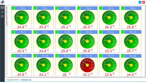 Hệ thống giám sát nhiệt độ