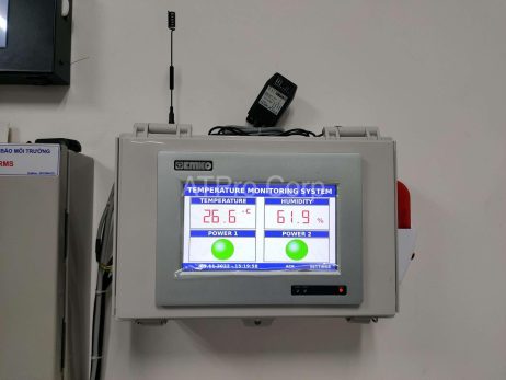 SCADA IoT temperature and humidity monitoring system