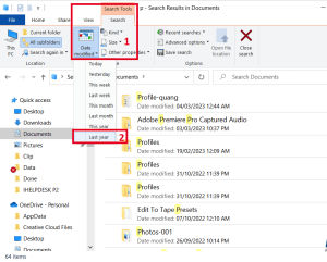 Cách Tìm File Trong Máy Tính Theo Ngày Đơn Giản, Nhanh Chóng