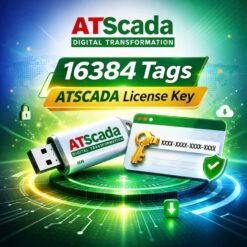 ATSCADA 16384 Tags Runtime License Key – Flagship SCADA for Ultra Large-Scale Industrial Systems