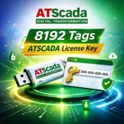 ATSCADA 8192 Tags Runtime License Key – Ultra High-Capacity SCADA for Enterprise & Mega-Scale Systems